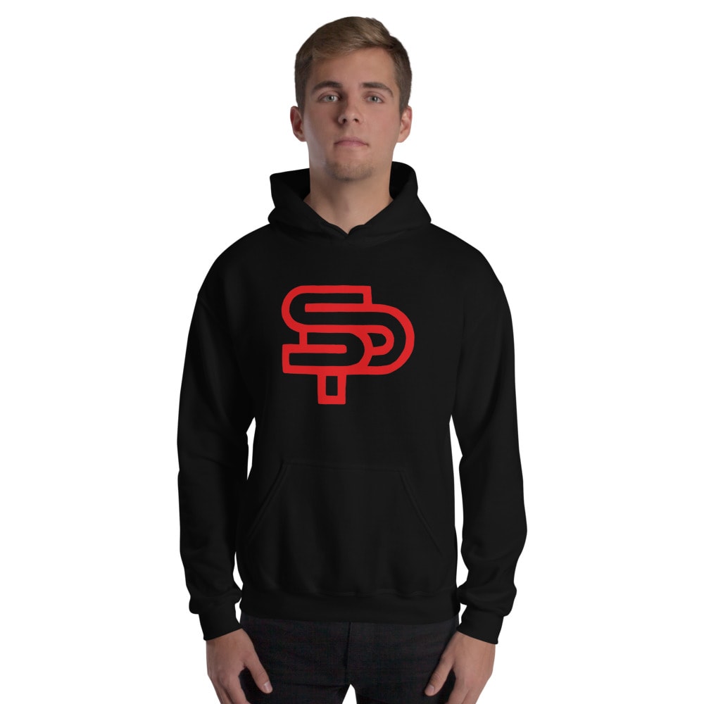 Sergio Pettis Men's Hoodie (Red logo)