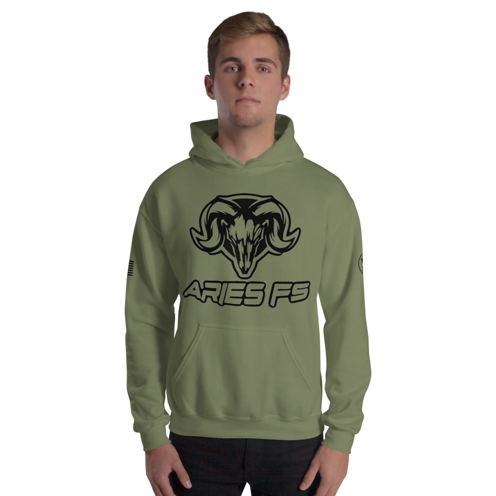 The Aries Fight Series Salute The Troops Men's Hoodie