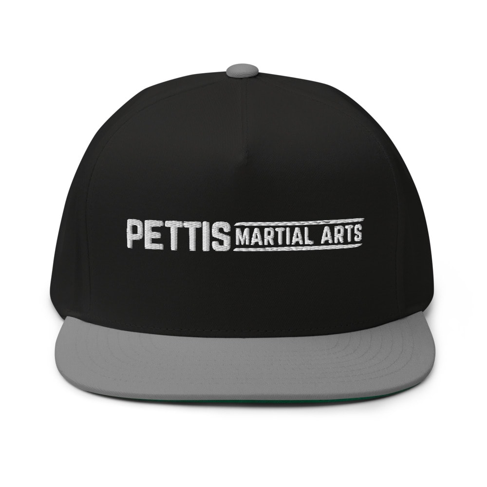 Pettis Martial Arts Gym Hat, All White Logo
