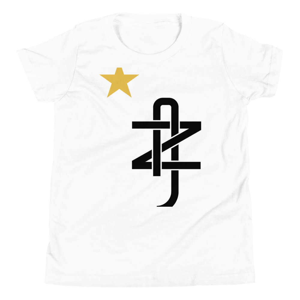 The Hunter II Andreas John Ziegler "AJZ" Youth T-Shirt, Dark Logo