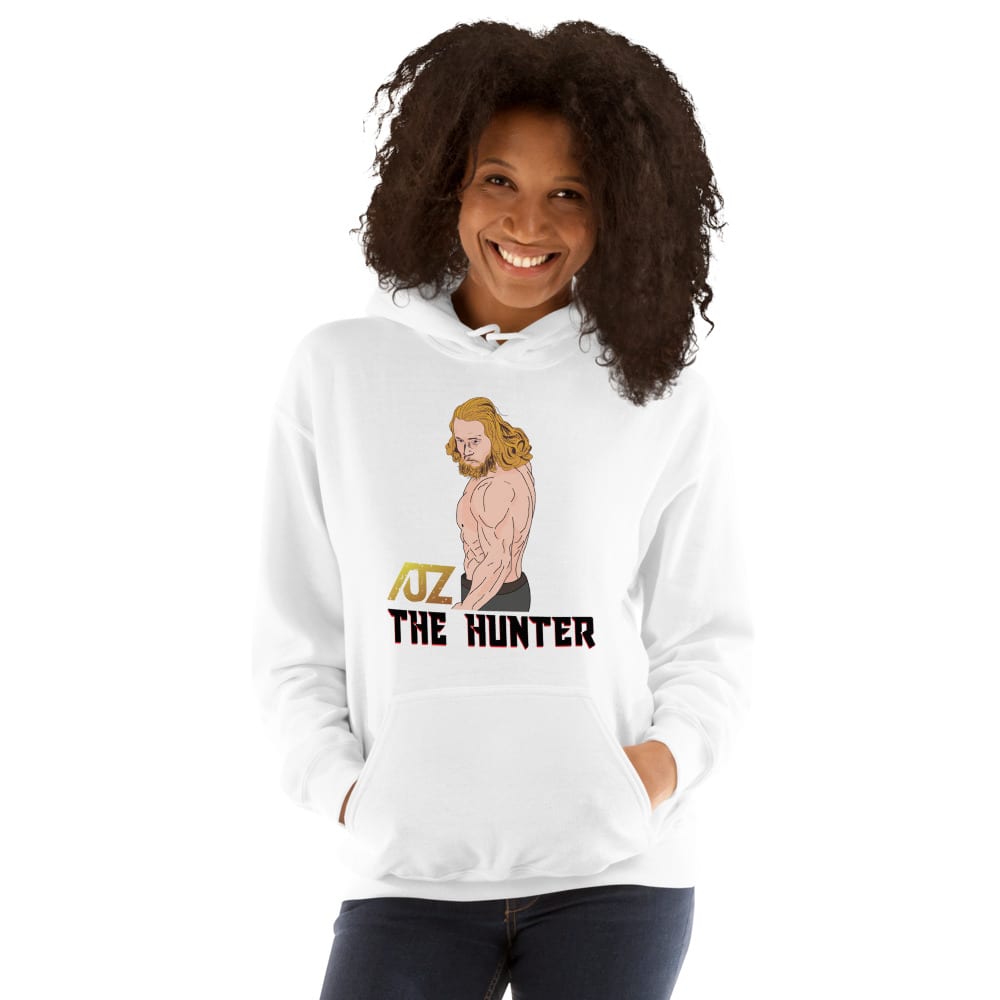  The Hunter III Andreas John Ziegler "AJZ" Unisex Hoodie, Dark Logo