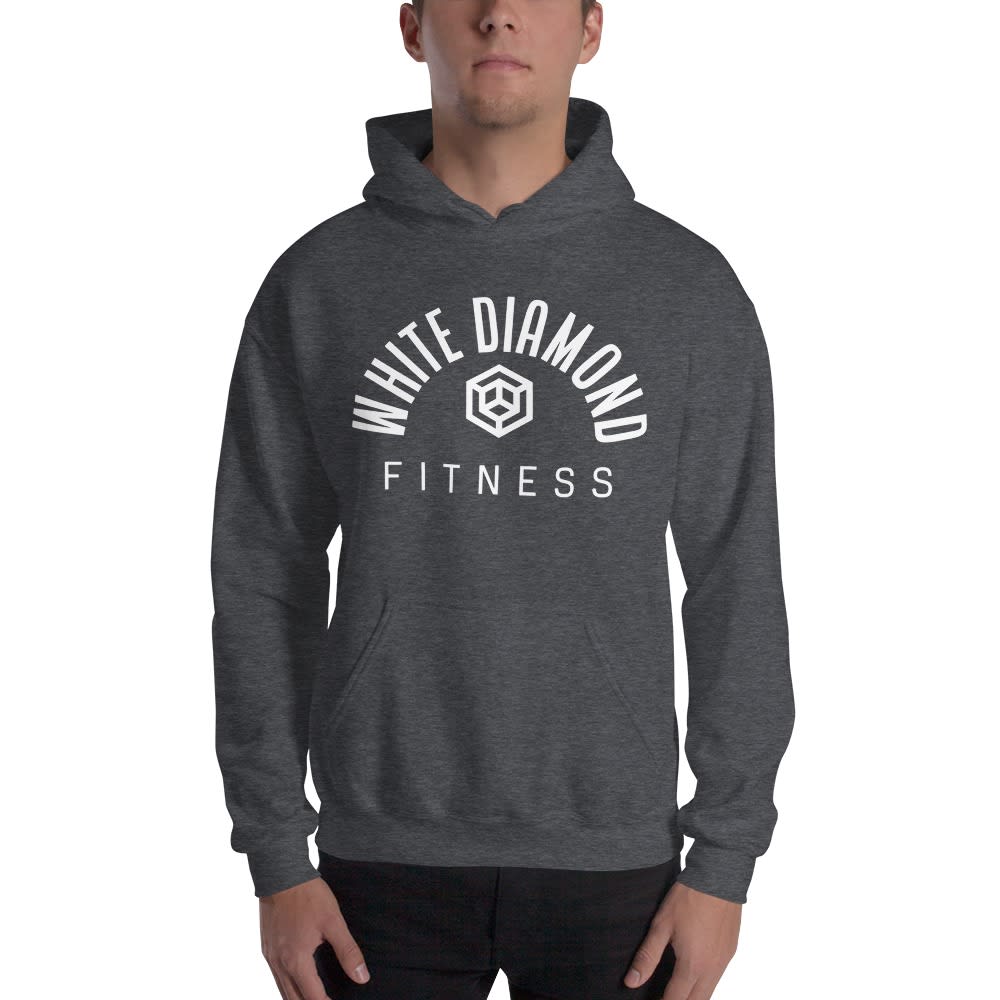 White Diamond by Xander Hamilton Hoodie, White Logo