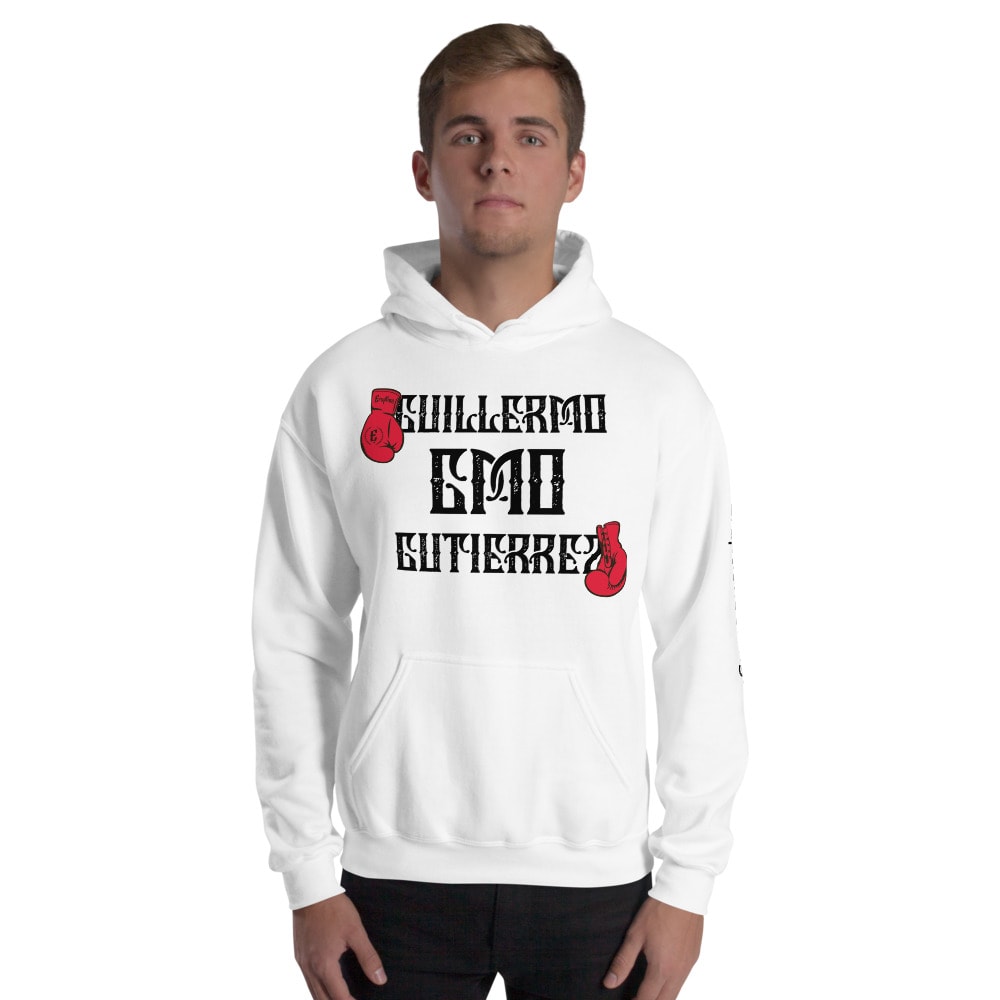 Guillermo Gutierrez Unisex Hoodie, Red Logo