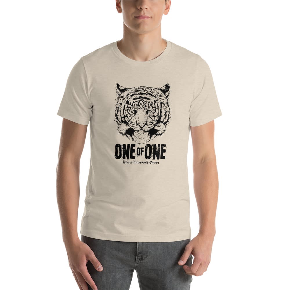 Tiger's Head by Keegan Mccormack-reamer T-Shirt, Black Logo