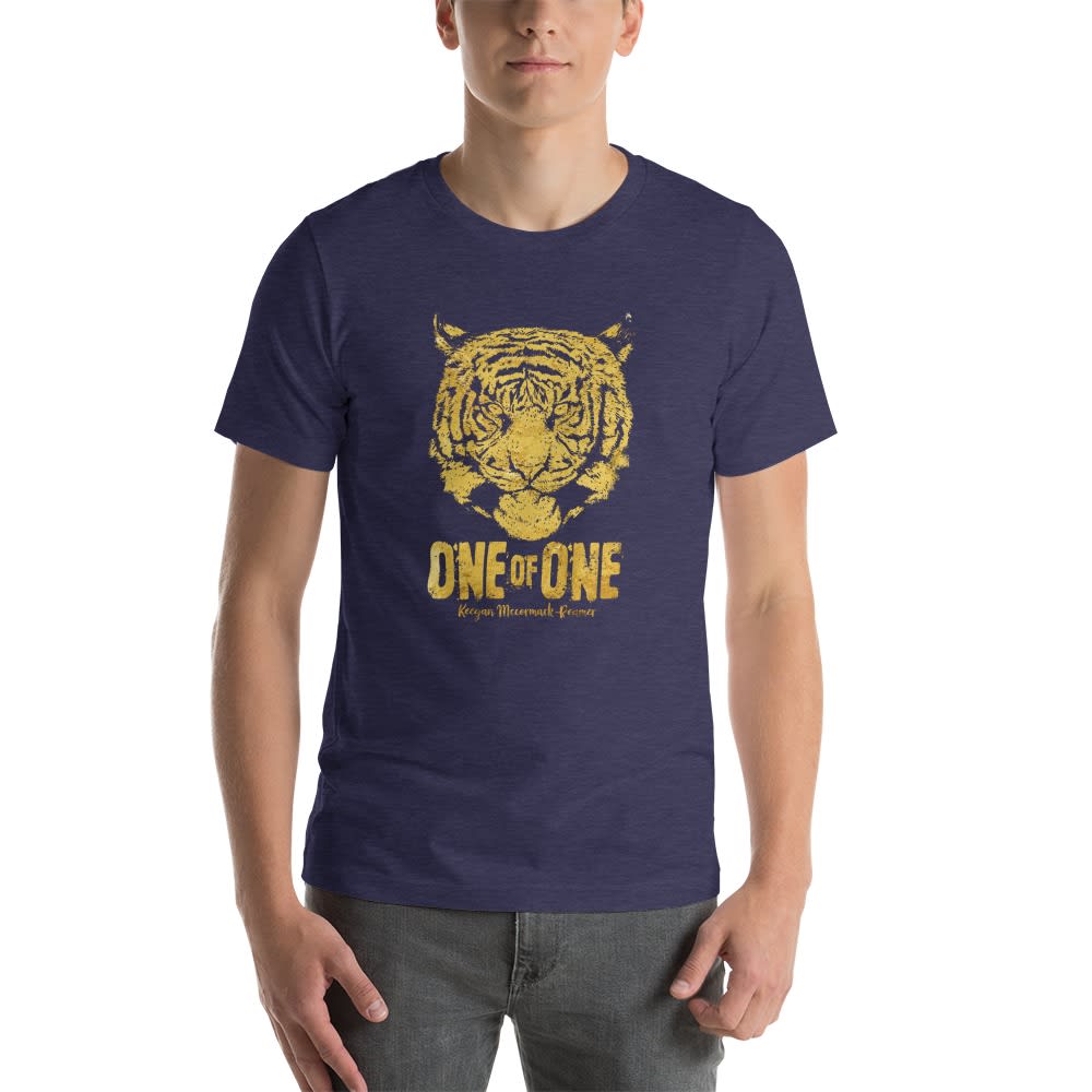 Tiger's Head by Keegan Mccormack-reamer T-Shirt, Gold Logo