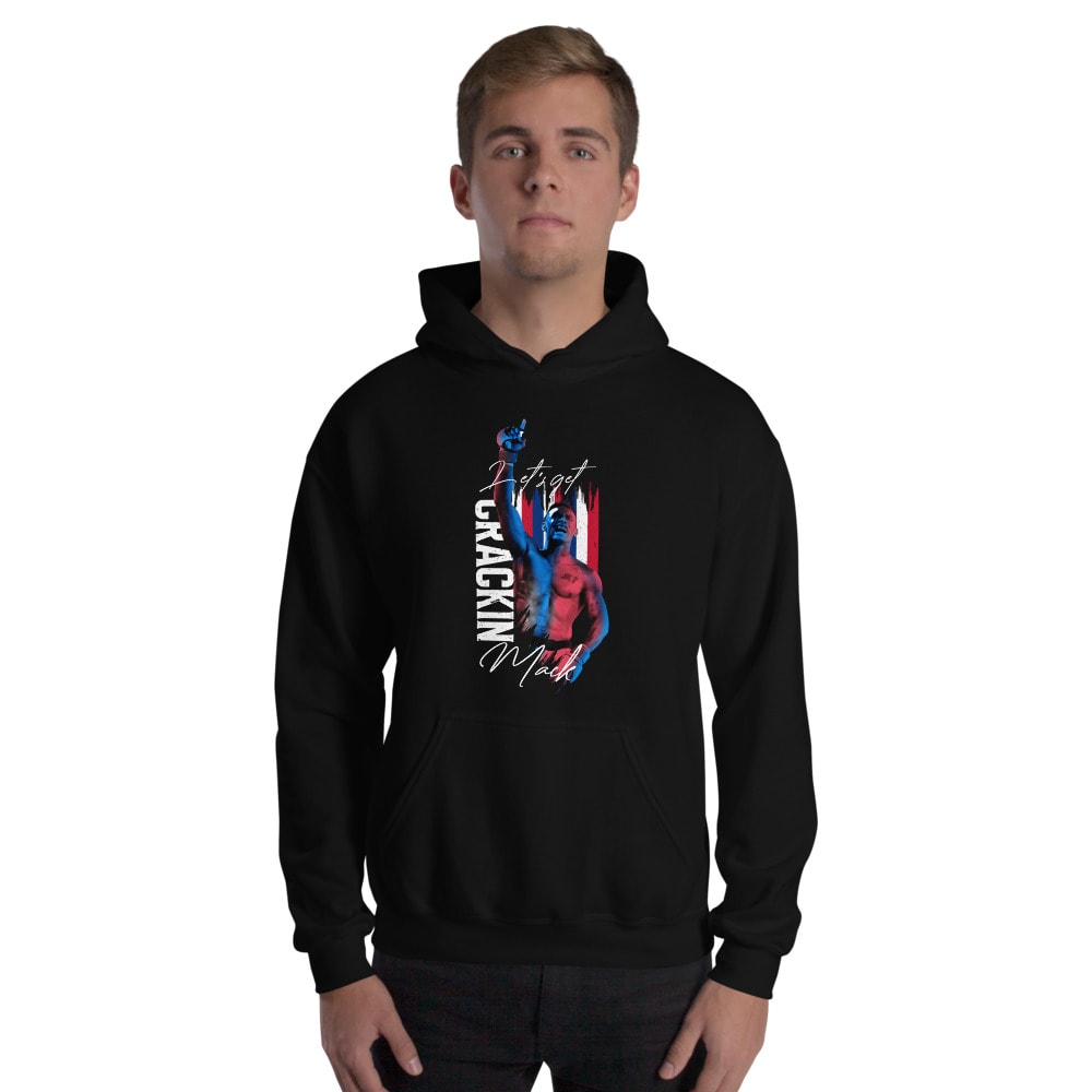 Jordan"Lets get Crackin" Mackin Unisex Hoodie, Light Logo
