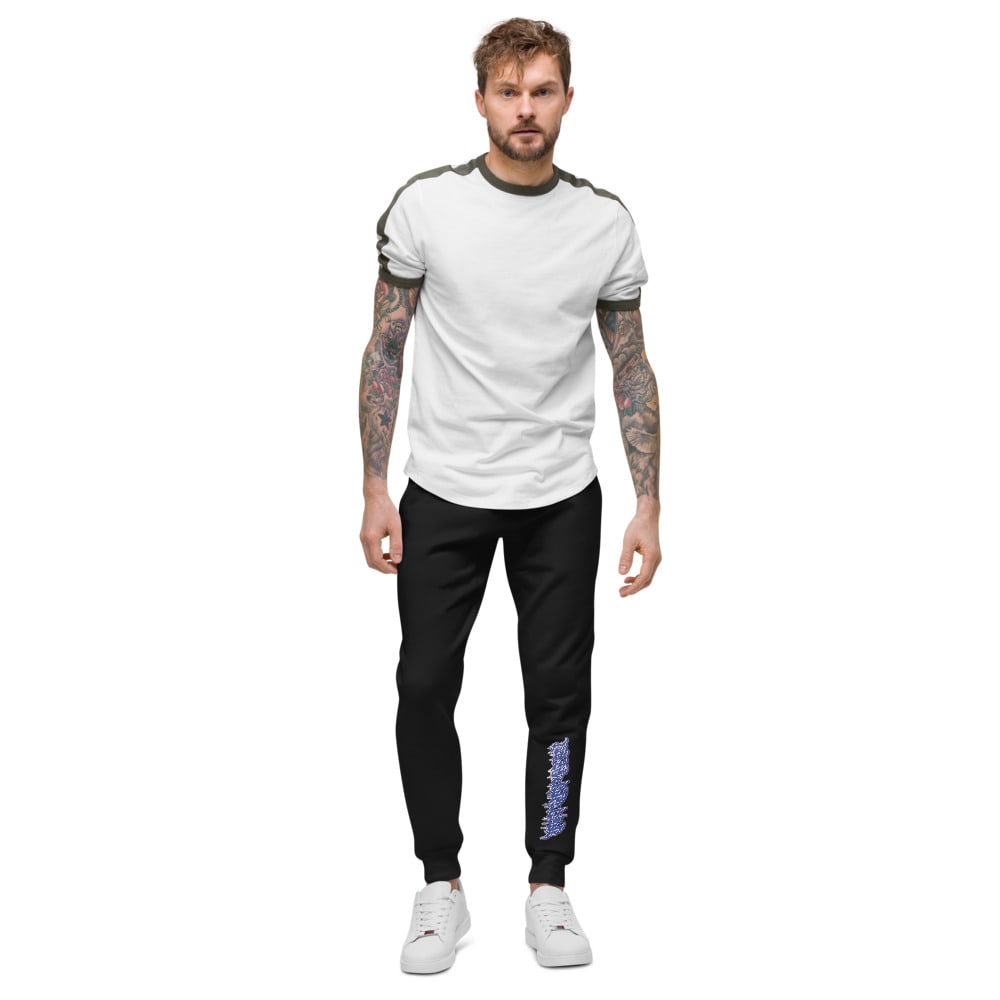 Chayce Bishop Joggers, Blue Logo