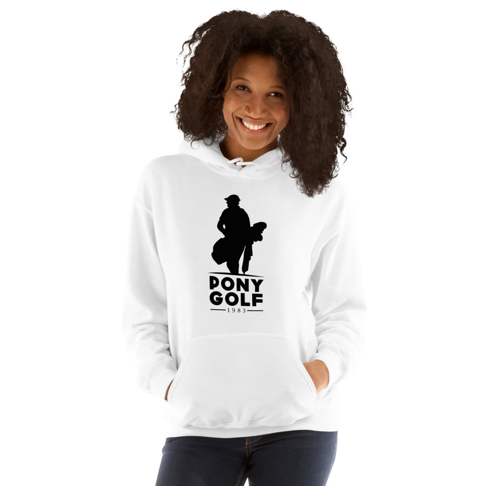 Scott Poniewaz Unisex Hoodie, Black Logo