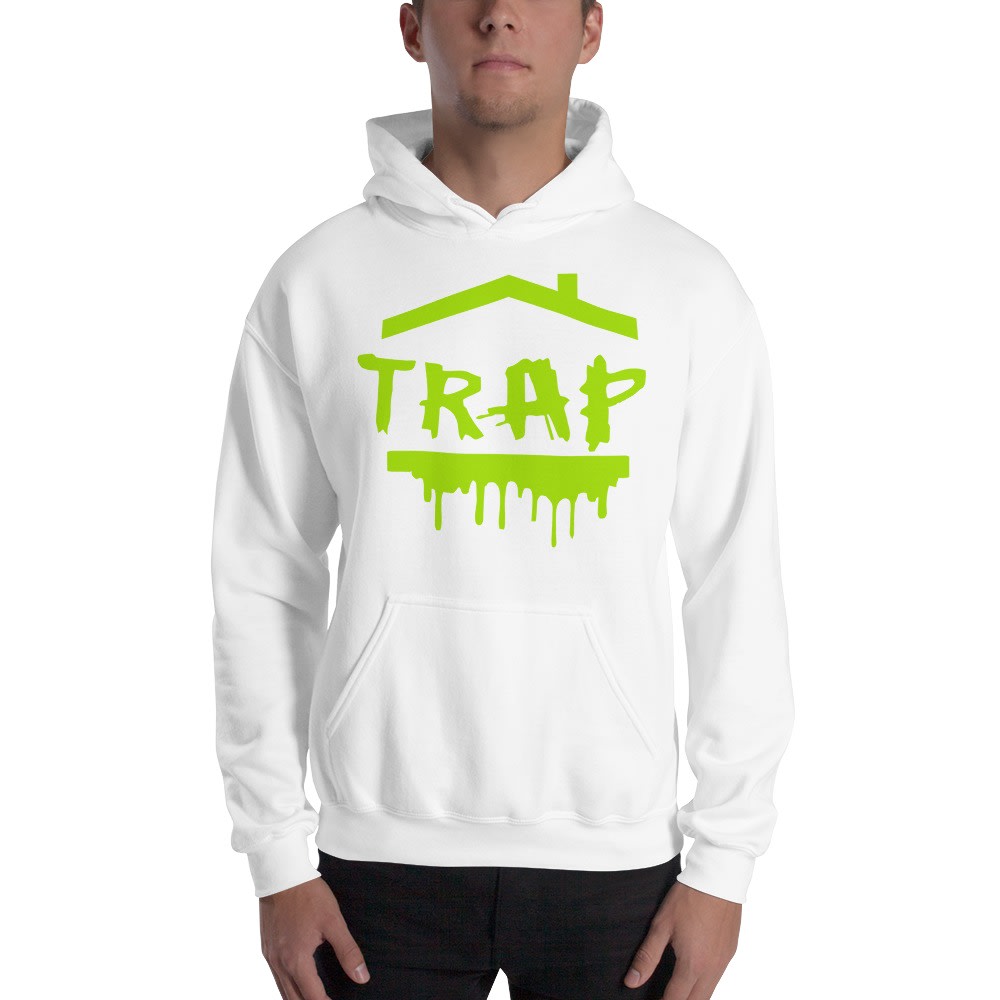  OG  V#3 Men's Hoodie, Green Logo