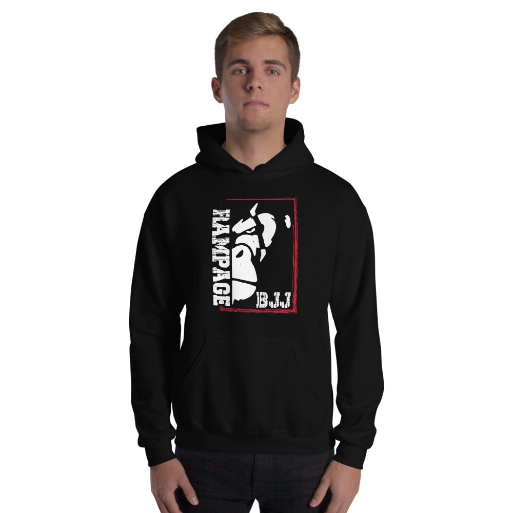 Rampage BJJ by Stephanie Cline Unisex Hoodie, Light Logo