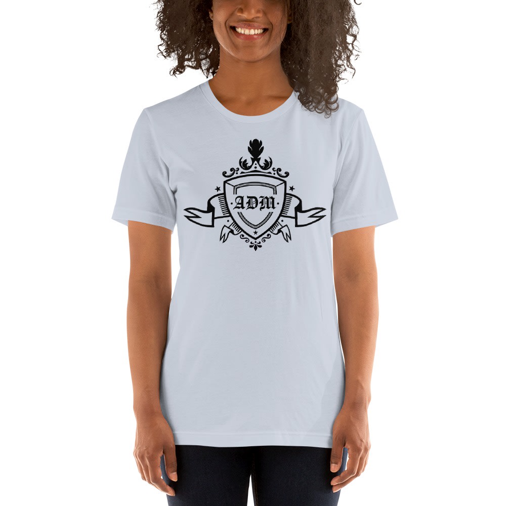 ADM By Alec McAlister, Women's T-Shirt, Black Ribbon Logo