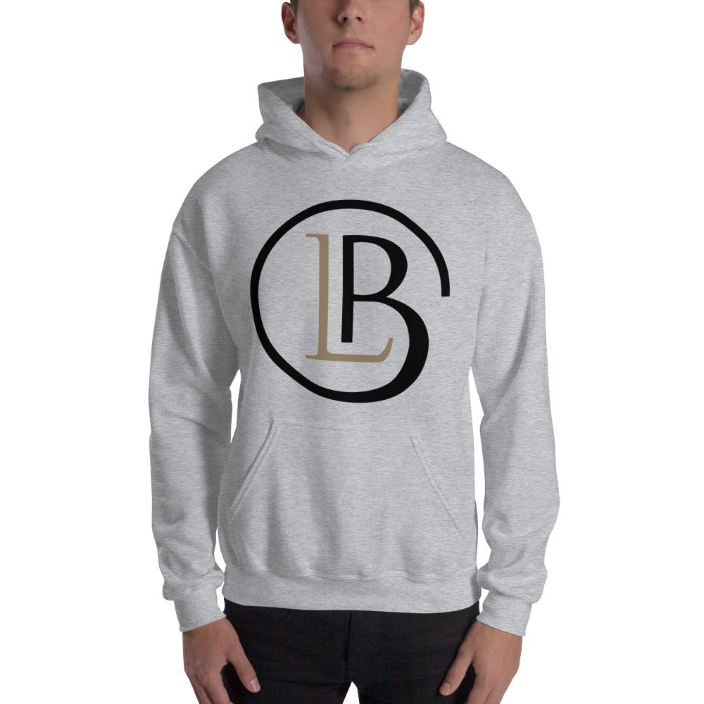 Leonard Brooks Hoodie, Black Logo