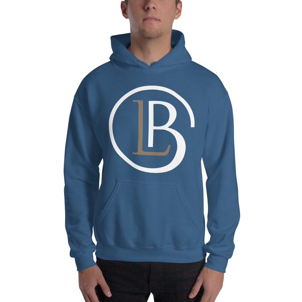 Leonard Brooks Hoodie, White Logo