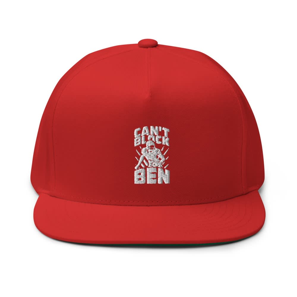 "Can't Block Ben" by Ben Desmarais Hat, White Logo