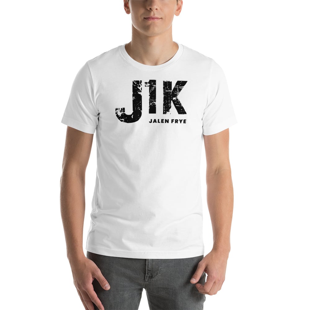 "J1K" V#5 by Jalen Frye Men's T-Shirt, Black Logo