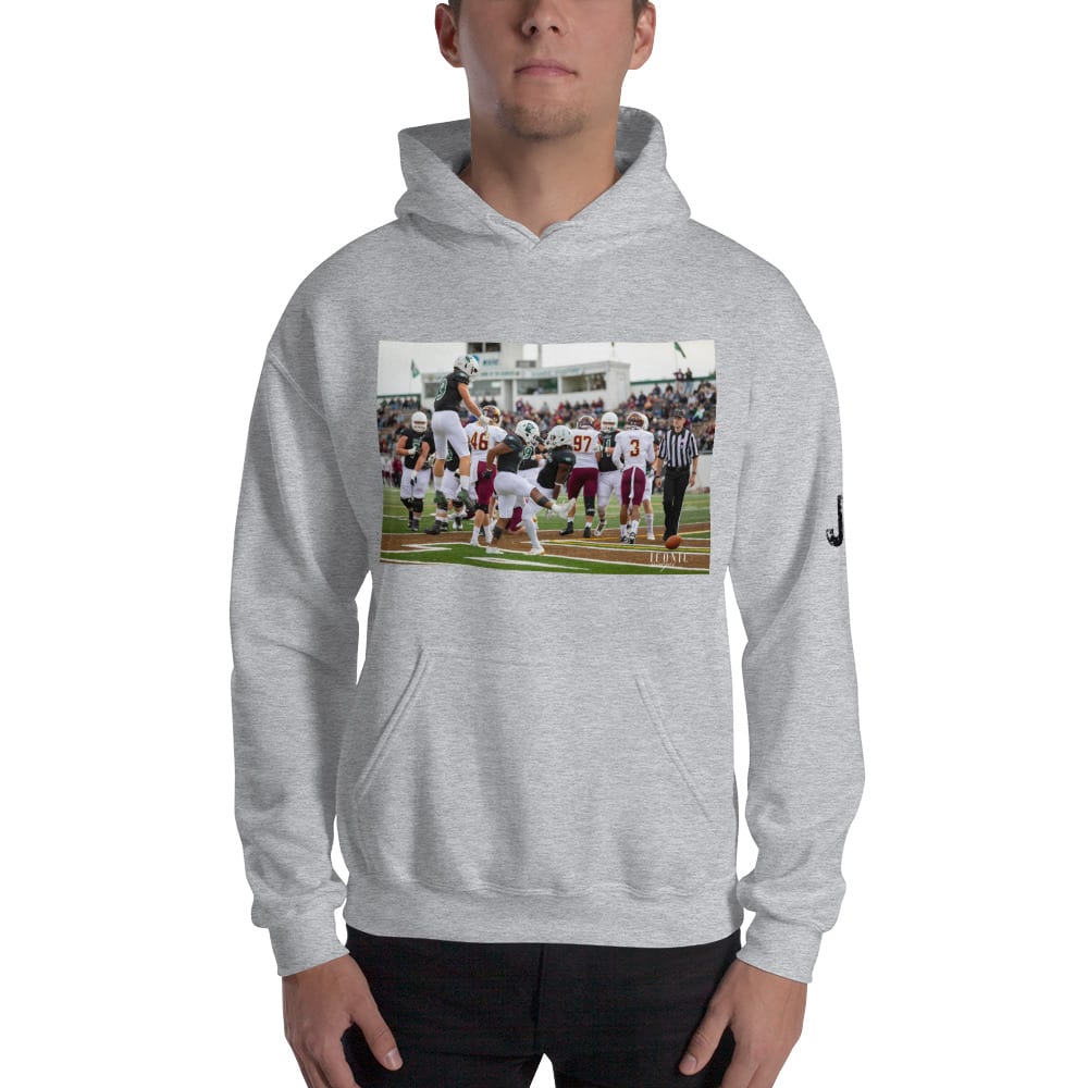  "J1K" V#2 by Jalen Frye Men's Hoodie, Black Logo