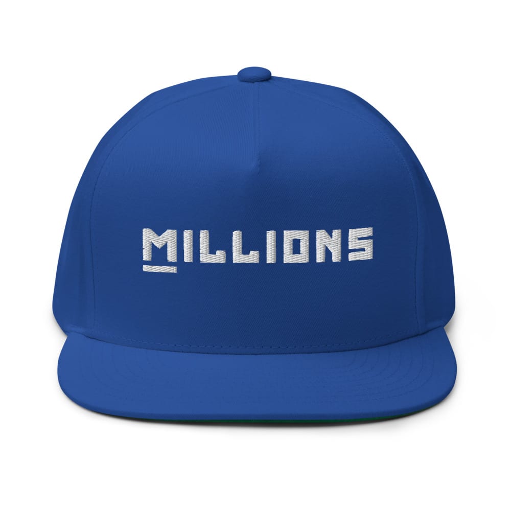 Millions Hat, White Logo