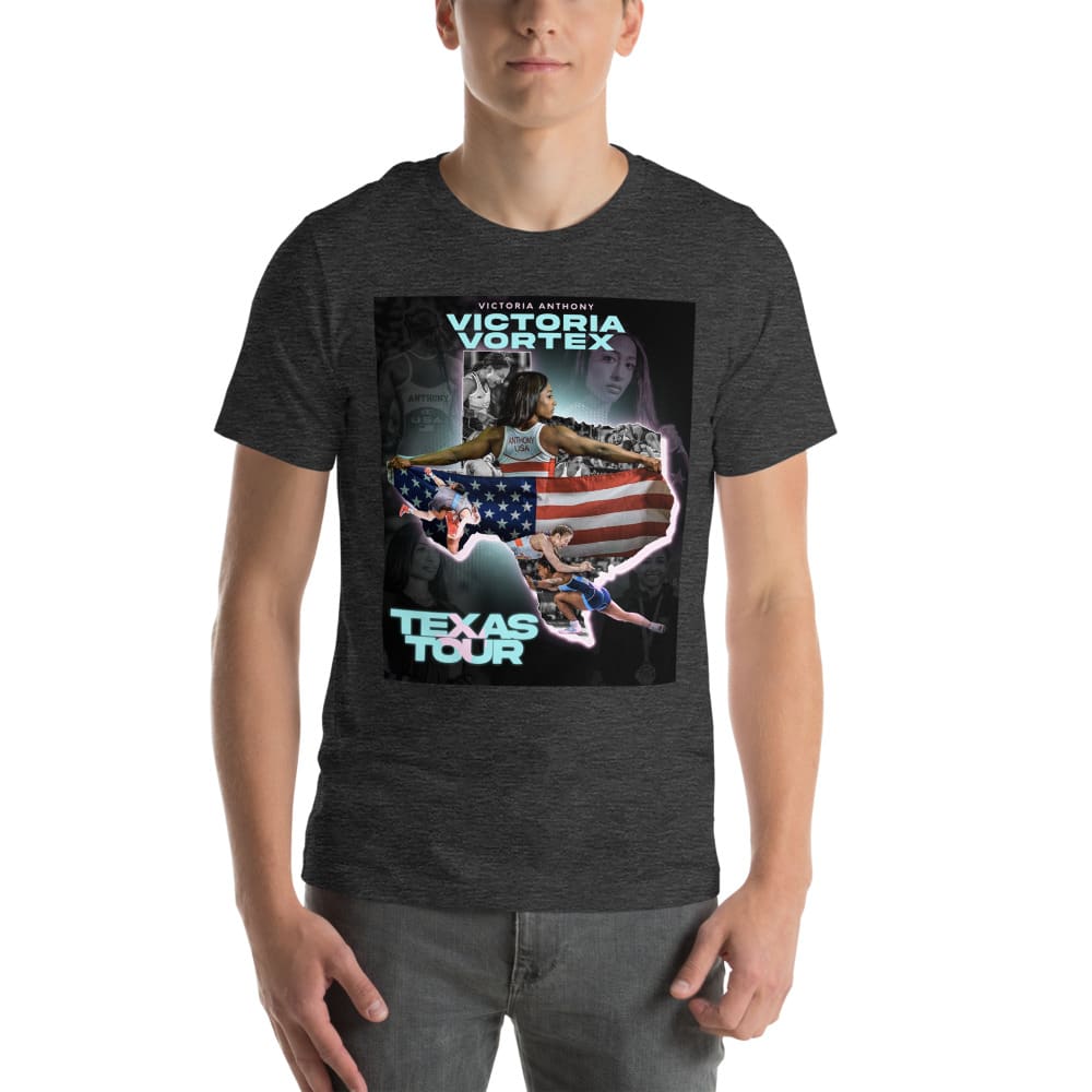 UNISEX TEXAS TOUR SHIRT - BLUE & PINK