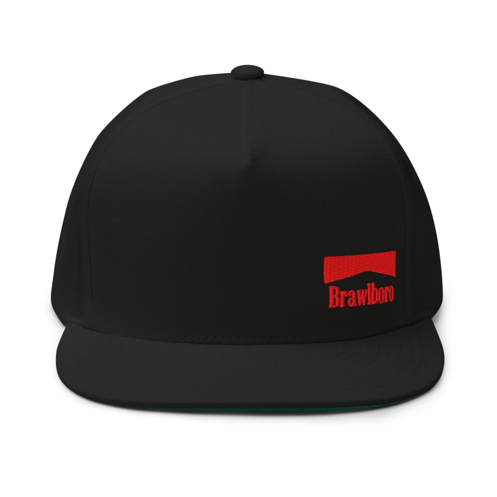 Bayou Fighting Championship MMA's Brawlboro hat red side logo