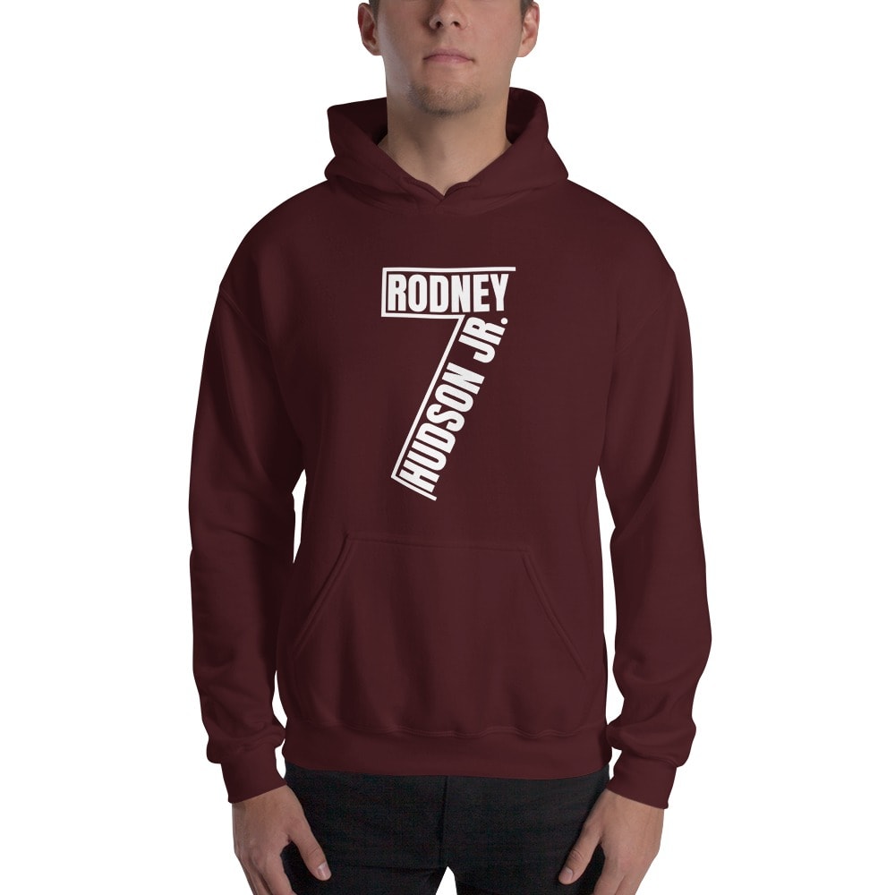 Rodney Hudson V#2 Hoodie, White Logo
