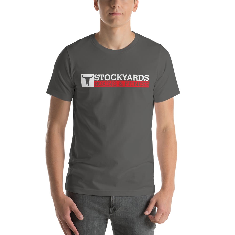 Stockyards Boxing and Fitness, T-Shirt, White Logo