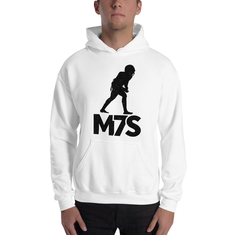 M7S by Mykel Santos Hoodie, Black Logo