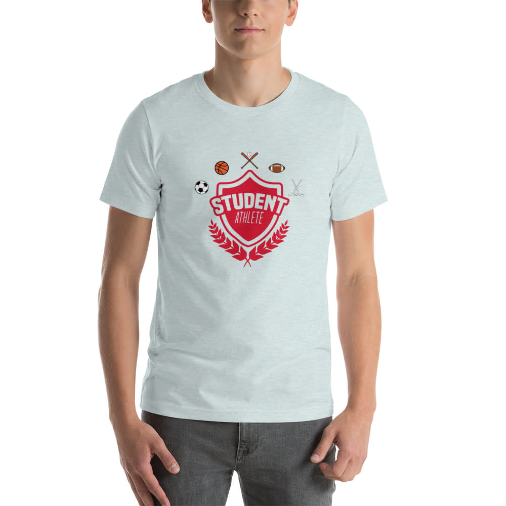 Student Athlete by Keyon Smith T-Shirt, Red Logo