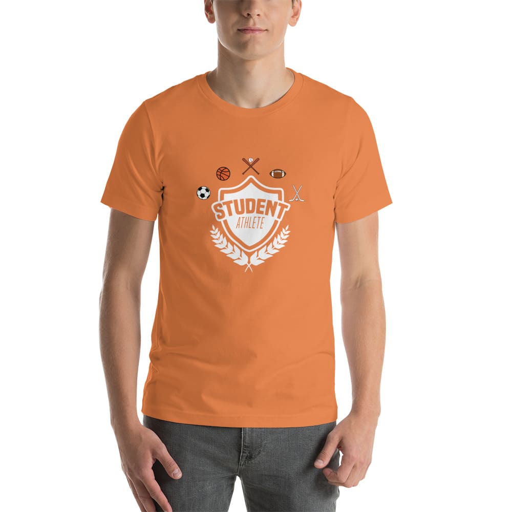 Student Athlete by Keyon Smith T-Shirt, White Logo
