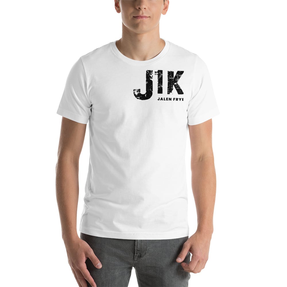  "J1K" V#6 by Jalen Frye Men's T-Shirt, Black Logo