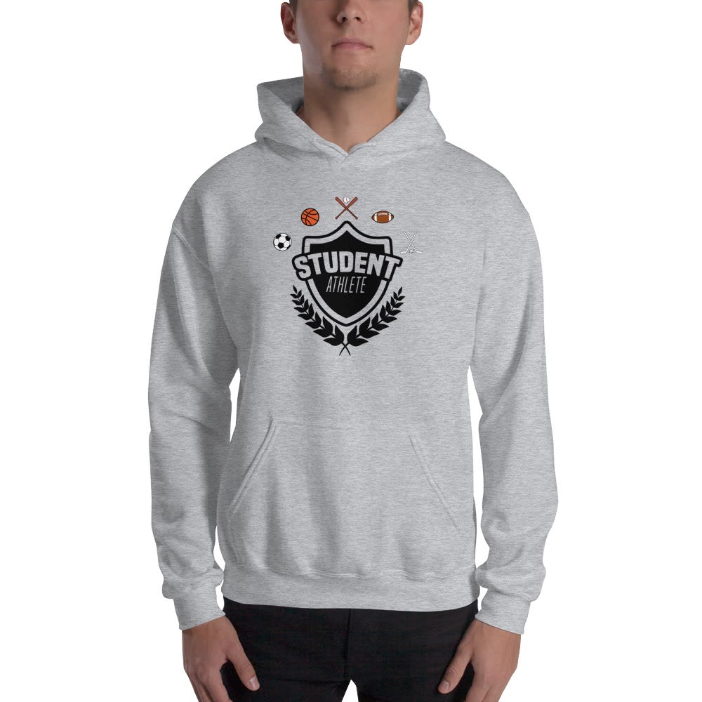 Student Athlete by Keyon Smith Hoodie, Black Logo
