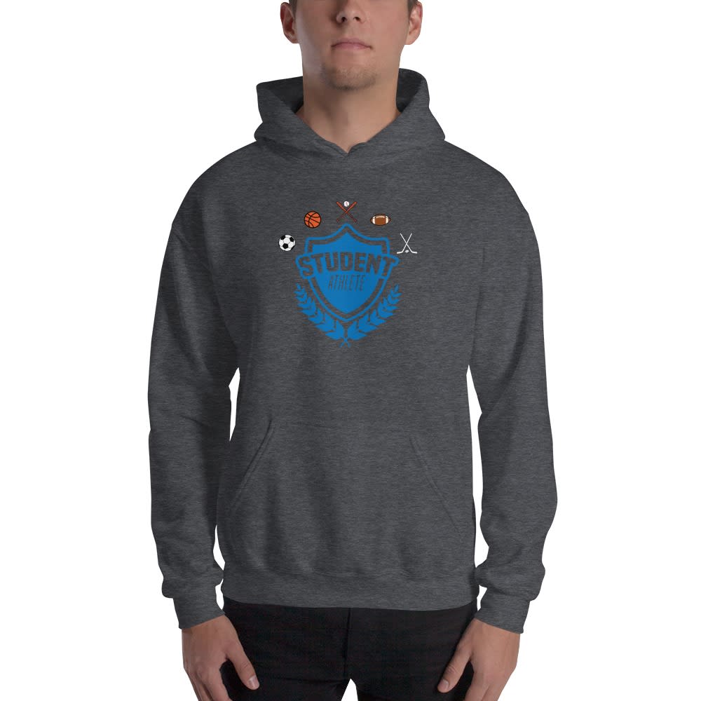 Student Athlete by Keyon Smith Hoodie, Blue Logo
