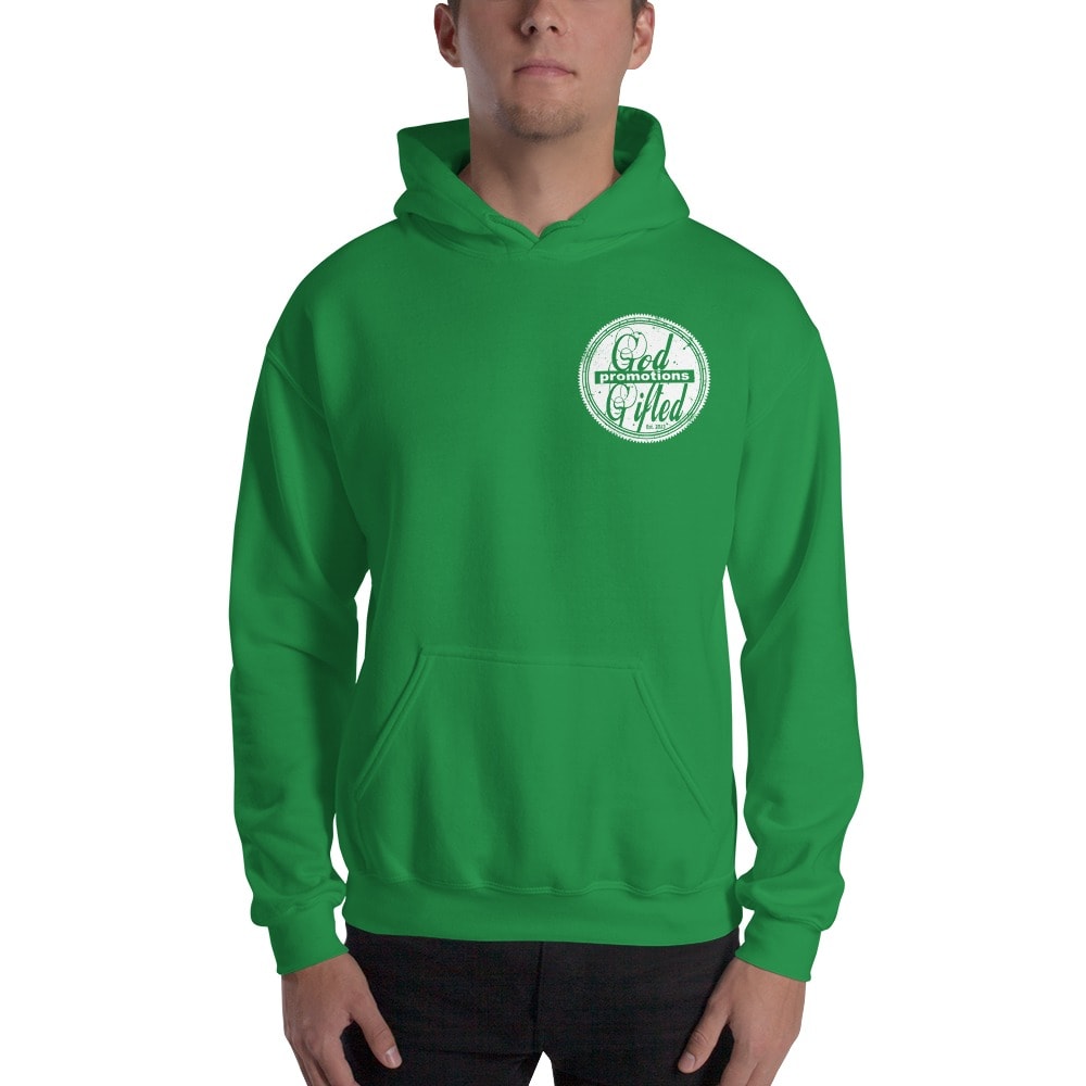 God Gifted Promotions by Titus Williams, Hoodie, White Logo