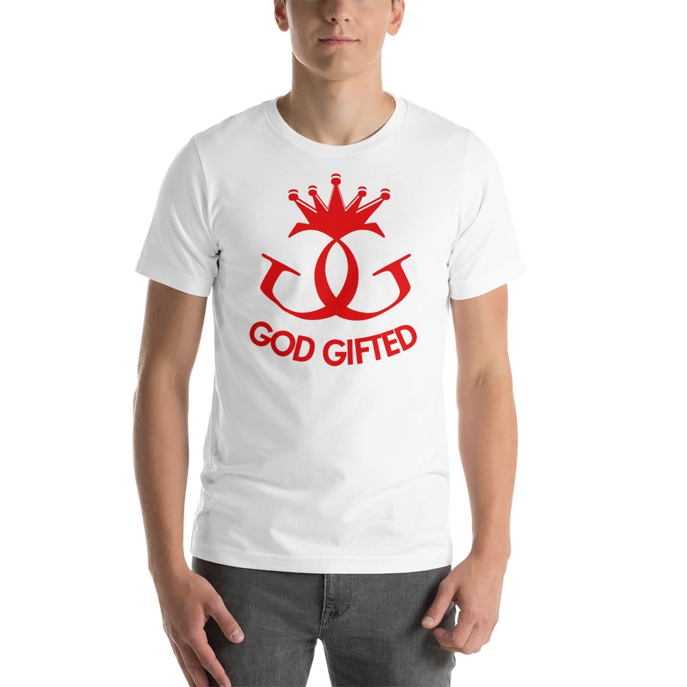 Classic God Gifted by Titus Williams, T-Shirt, Red Logo