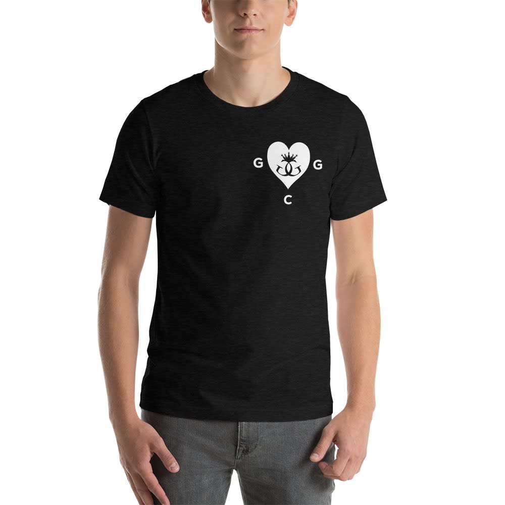 God Gifted Heart by Titus Williams, T-Shirt, White Logo