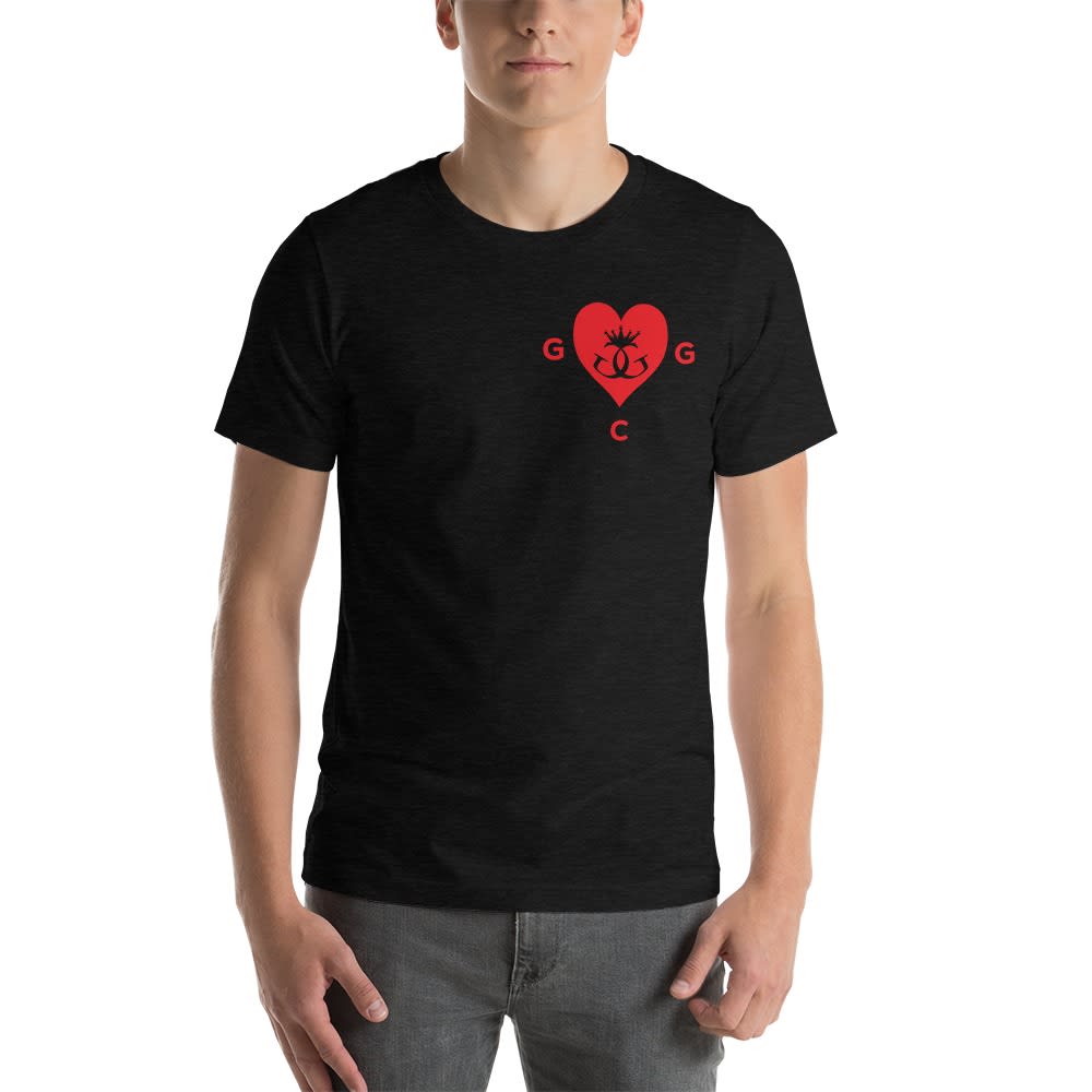 God Gifted Heart by Titus Williams, T-Shirt, Red Logo