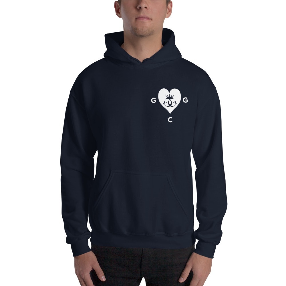 God Gifted Heart by Titus Williams, Hoodie, White Logo