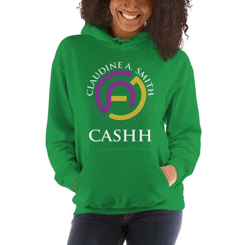  CASHH by by Claudine Smith Women's Hoodie, Black Logo