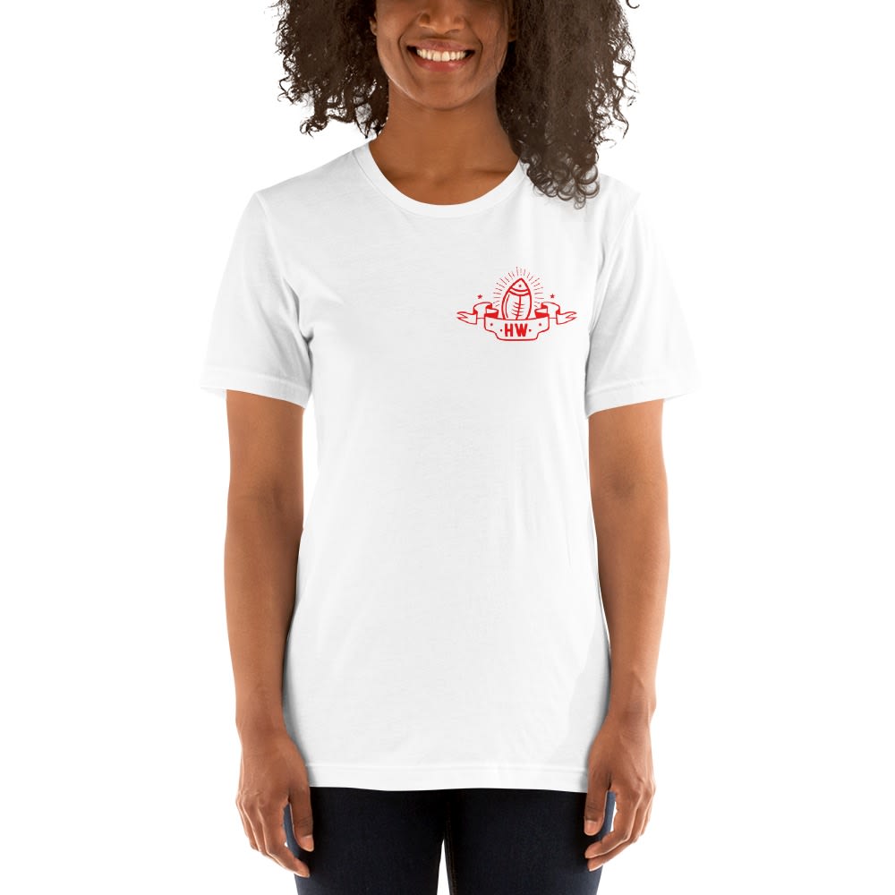 Jasiah "Hollywood " Williams, Women's T-Shirt, Blue Logo