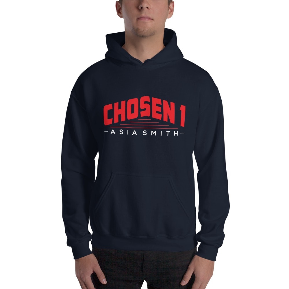 Chosen 1 by Asia Smith, Hoodie, White Logo