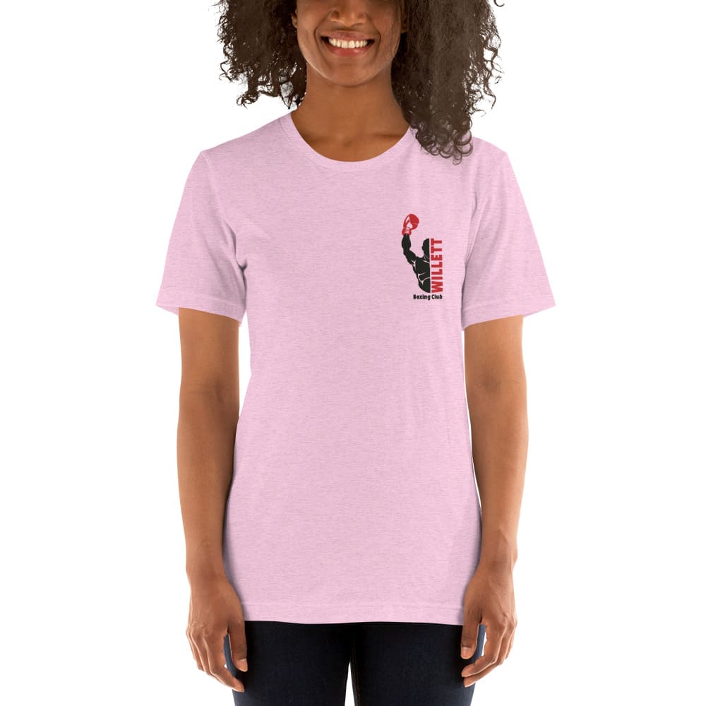 Willett Boxing Club Women's Retro  T shirt small logo