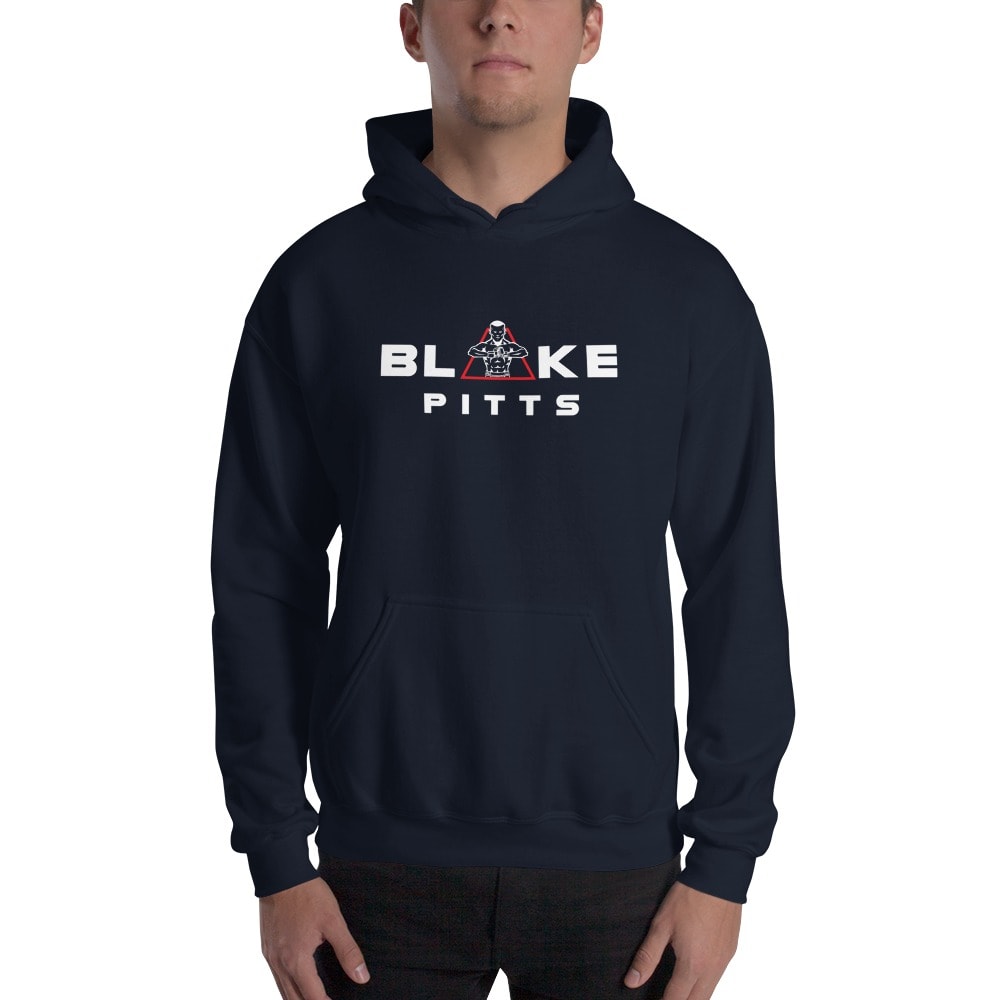 Blake Pitts Hoodie V#2, White Logo