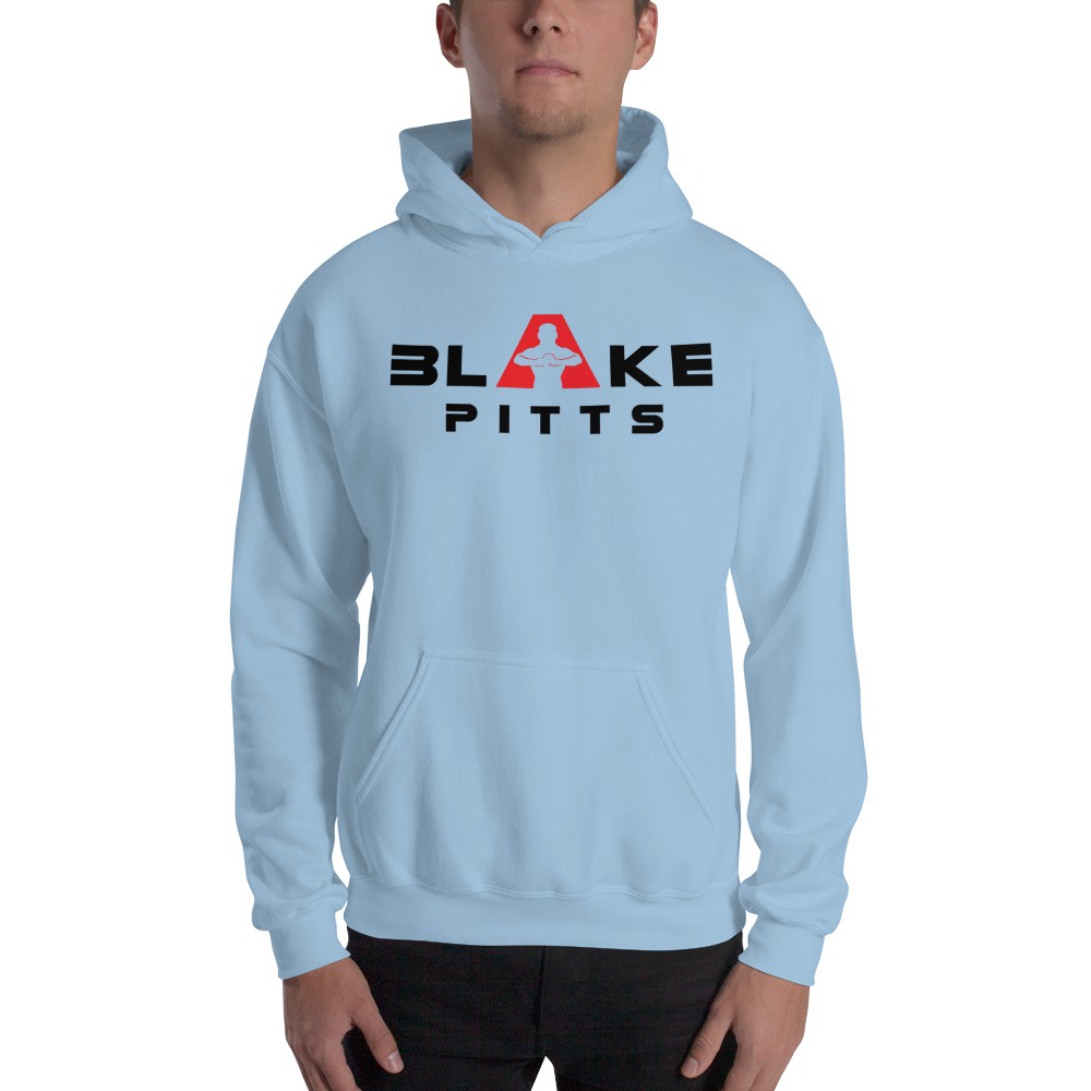 Blake Pitts Hoodie V#3, Black Logo
