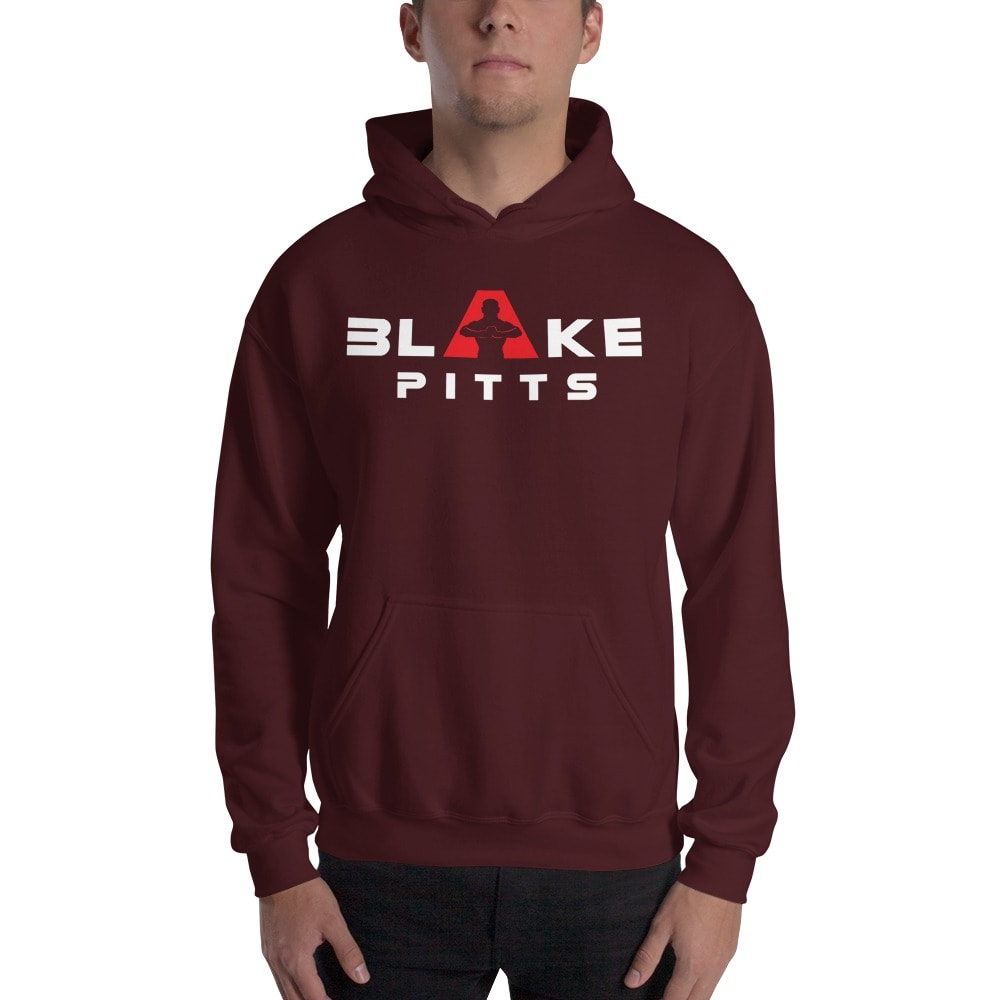 Blake Pitts Hoodie V#3, White Logo
