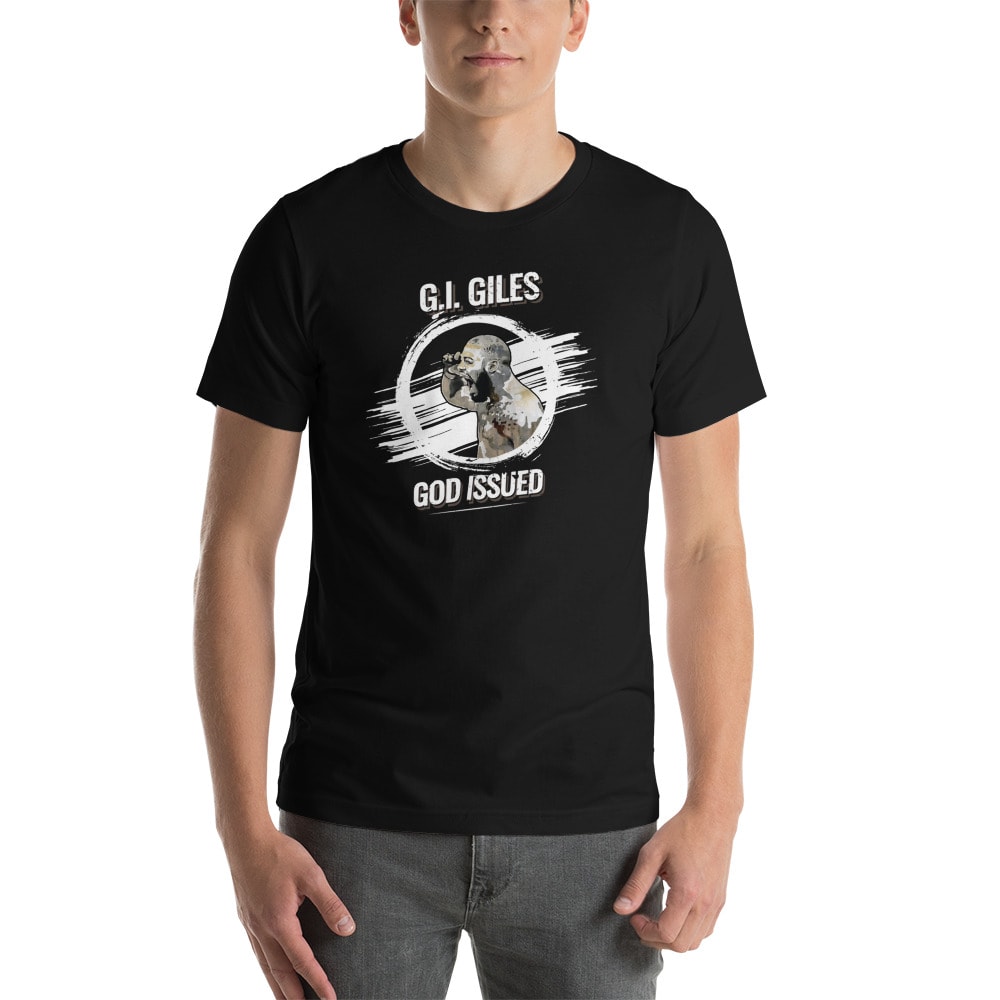 "G.I. Giles" by Trevin Giles, Men's T-Shirt, Light Logo 