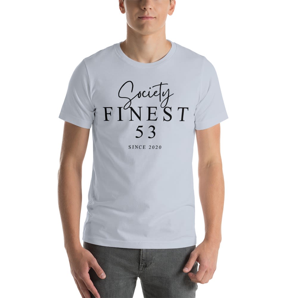 "Society Finest 53" by Moses Green T-Shirt, Black Logo