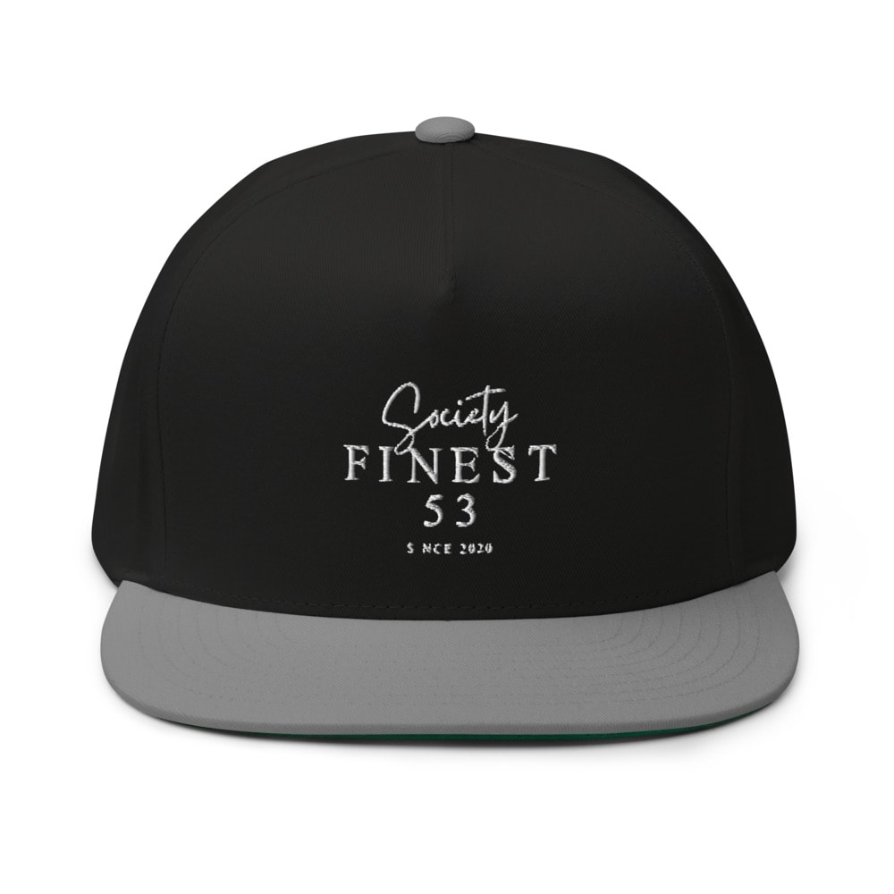 "Society Finest 53" by  Moses Green Hat, White Logo