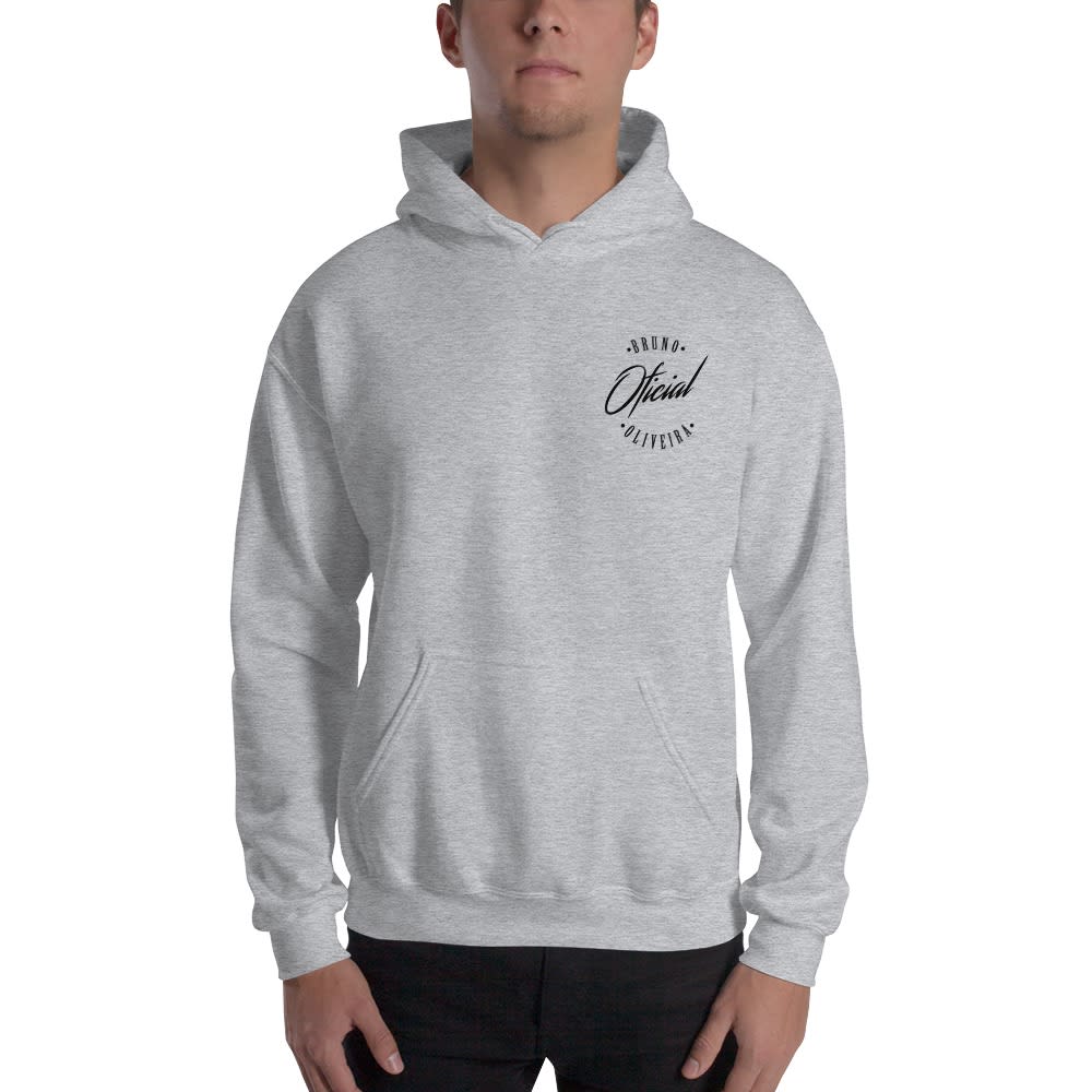 Bruno Oliveira Oficial, Men's Hoodie, Dark Mini Logo