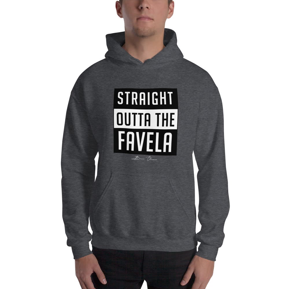 "Straight Outta the Favela" by Bruno Oliveira, Hoodie