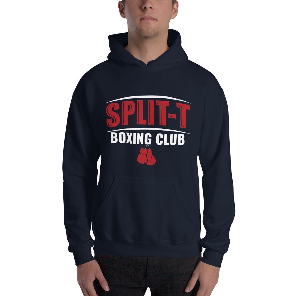 Split-T Boxing Club Hoodie, Red and White Logo