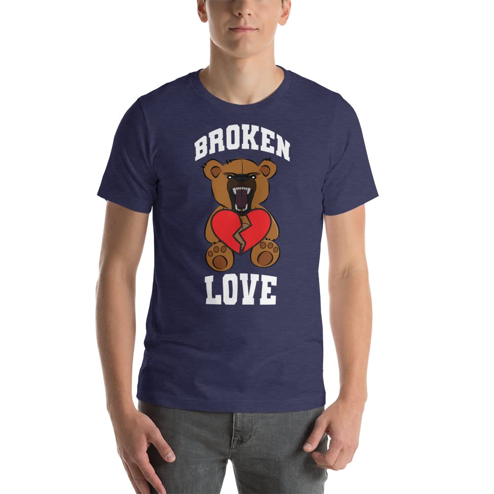 Broken Love V#2 by Malik Hamilton T-Shirt, White Logo